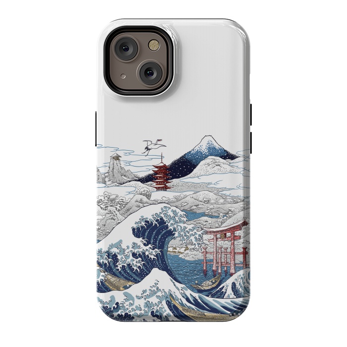 iPhone 14 StrongFit Winter wave in japan by Alberto