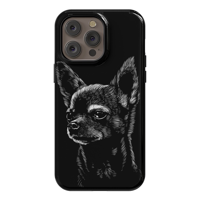 iPhone 14 Pro max StrongFit Chihuahua by Alberto