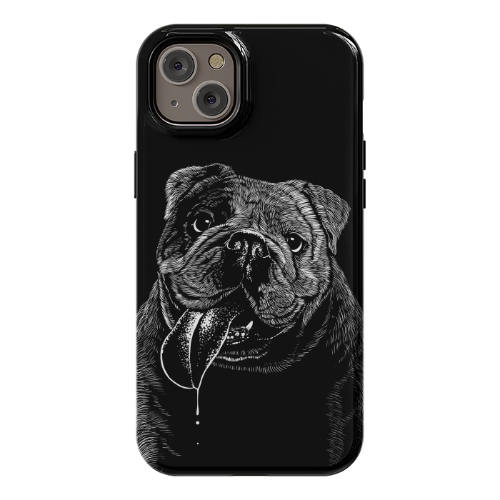 iPhone 14 Plus StrongFit Bulldog dog by Alberto