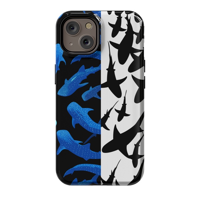 iPhone 14 StrongFit Shark whale pattern by Alberto