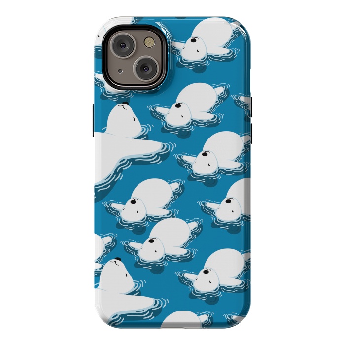 iPhone 14 Plus StrongFit Climate change Polar bear by Alberto