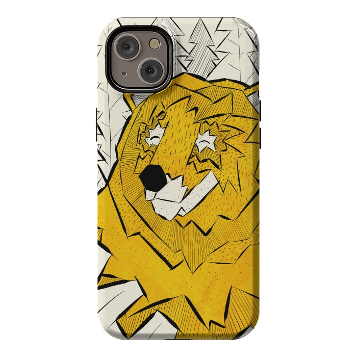 iPhone 14 Plus StrongFit Golden bear by Steve Wade (Swade)