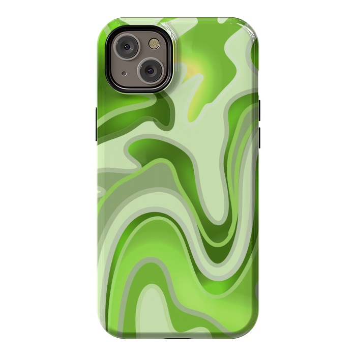 iPhone 14 Plus StrongFit Green Valley  by Josie
