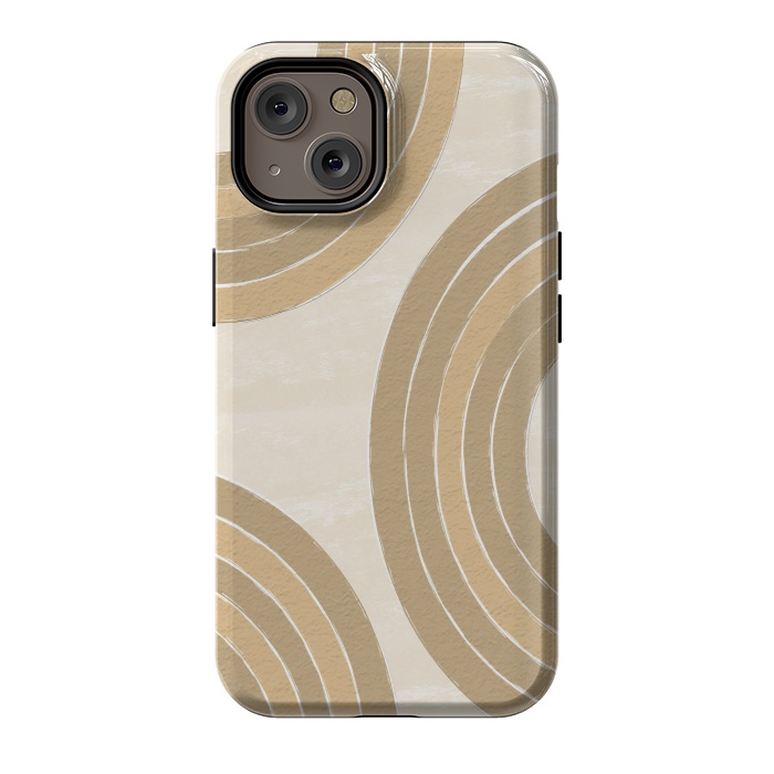 iPhone 14 StrongFit Sand Rainbow by Martina