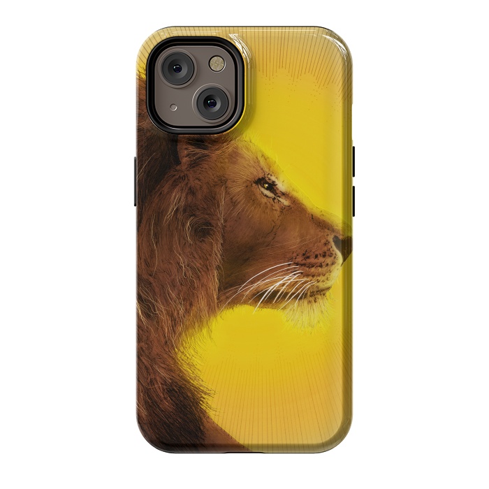 iPhone 14 StrongFit Lion and Sun by ECMazur 