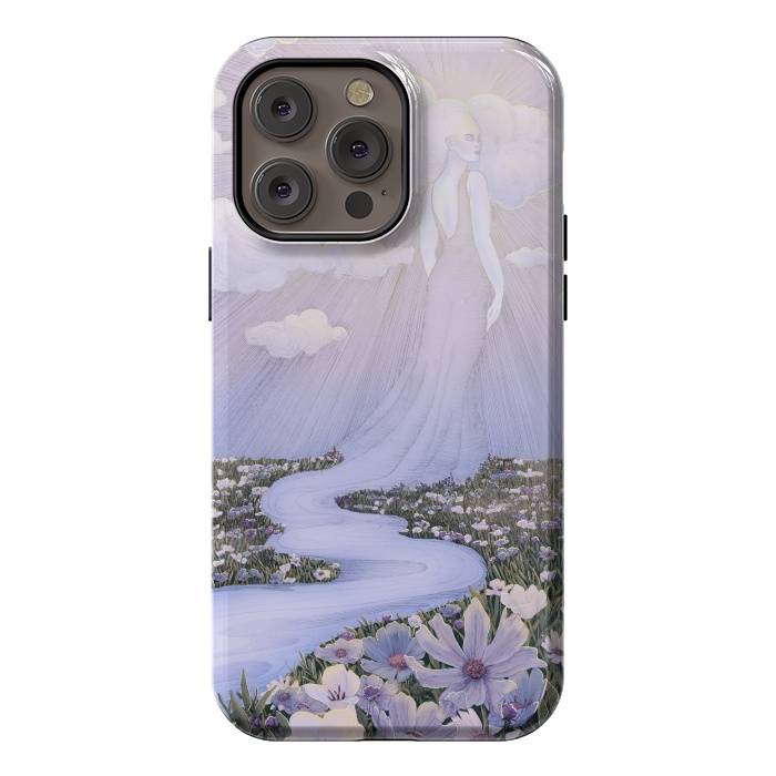 iPhone 14 Pro max StrongFit Spirit of River and Sky by ECMazur 