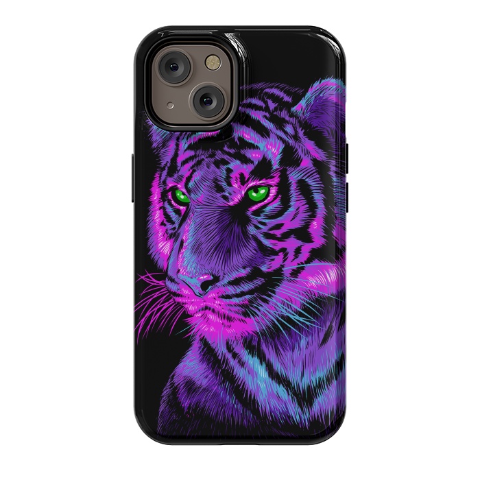 iPhone 14 StrongFit Lilac tiger by Alberto