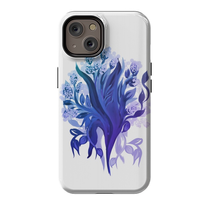iPhone 14 StrongFit Orchida Blue by Josie