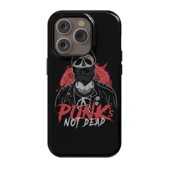 iPhone 14 Pro StrongFit Punk’s Not Dead by eduely
