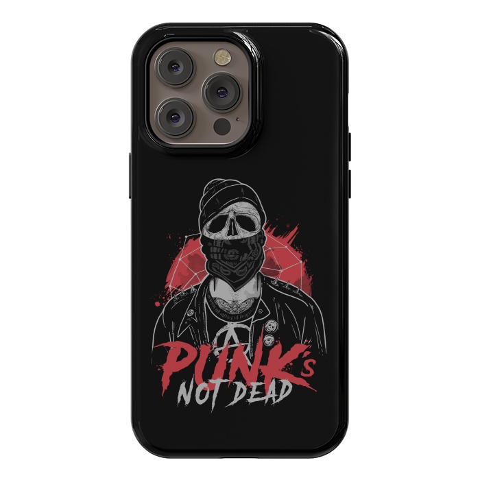 iPhone 14 Pro max StrongFit Punk’s Not Dead by eduely
