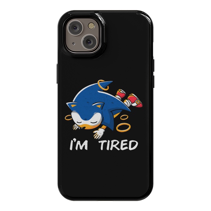 iPhone 14 Plus StrongFit Sonic Tired  by eduely
