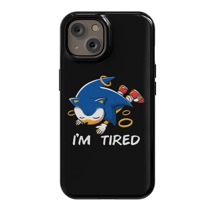 iPhone 14 StrongFit Sonic Tired  by eduely