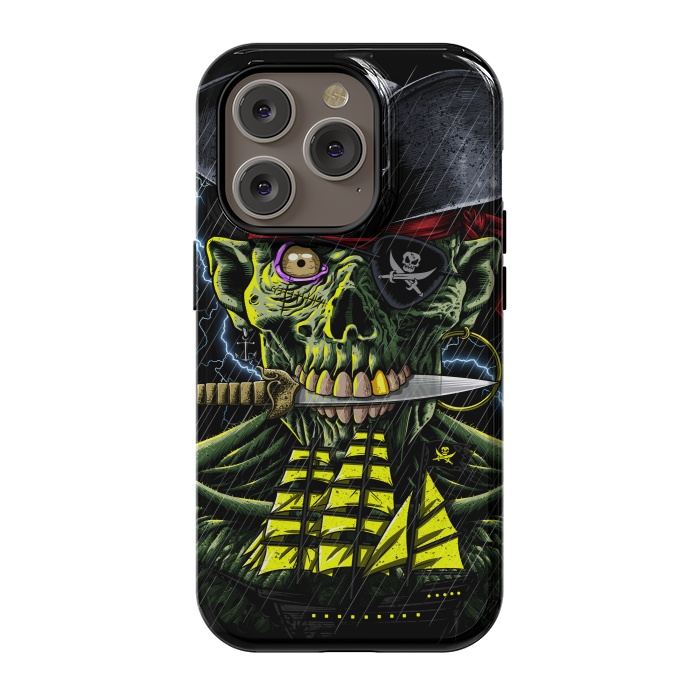 iPhone 14 Pro StrongFit Zombie Pirate  by Alberto
