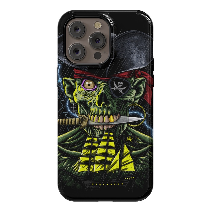 iPhone 14 Pro max StrongFit Zombie Pirate  by Alberto