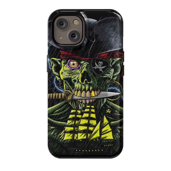 iPhone 14 StrongFit Zombie Pirate  by Alberto