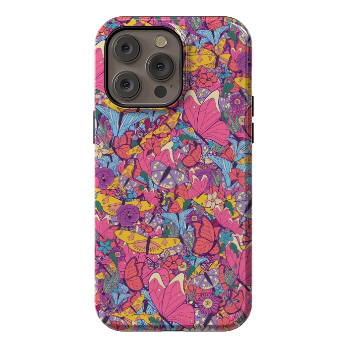 iPhone 14 Pro max StrongFit Spring butterflies by Steve Wade (Swade)