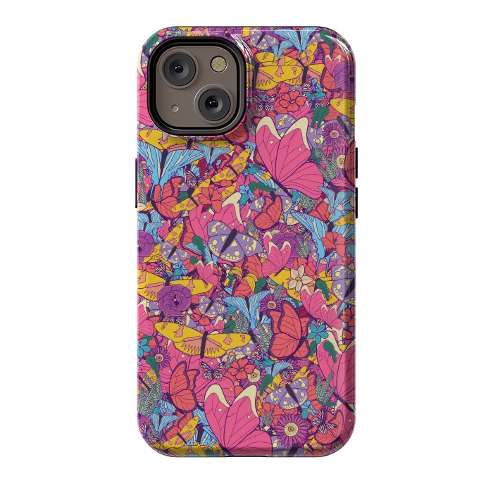 iPhone 14 StrongFit Spring butterflies by Steve Wade (Swade)