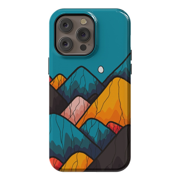 iPhone 14 Pro max StrongFit Round rock peaks by Steve Wade (Swade)