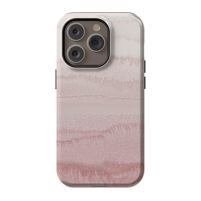 iPhone 14 Pro StrongFit WITHIN THE TIDES - BALLERINA BLUSH by Monika Strigel