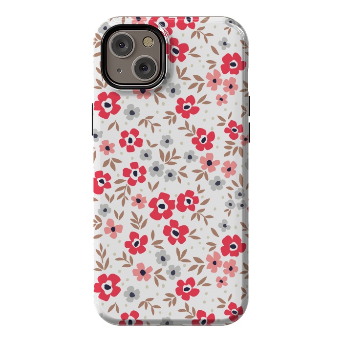 iPhone 14 Plus StrongFit Seamless Flowers ONE by ArtsCase