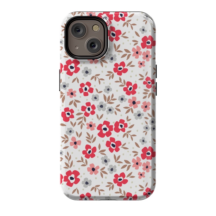 iPhone 14 StrongFit Seamless Flowers ONE by ArtsCase