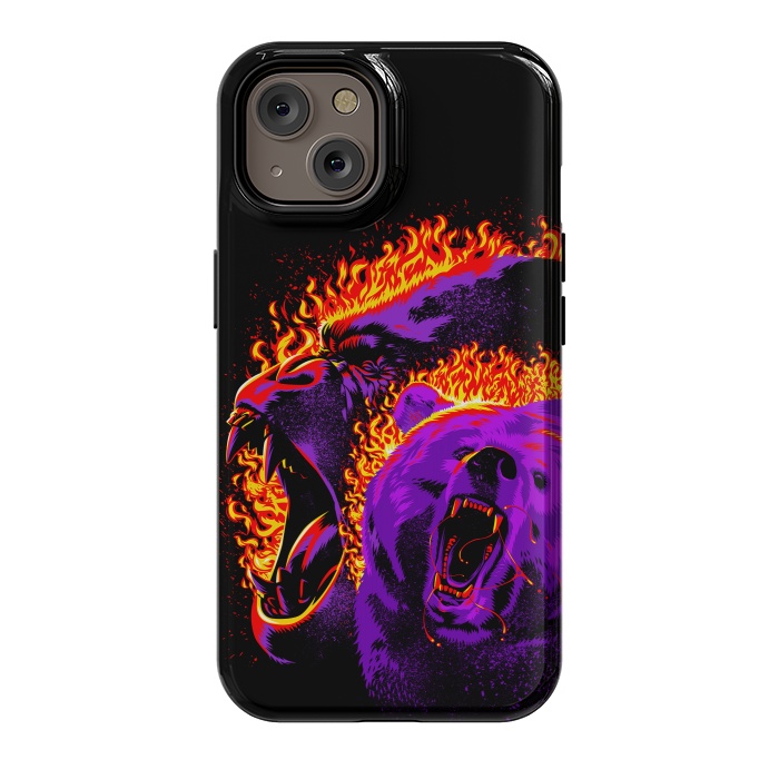 iPhone 14 StrongFit Gorilla and bear from hell by Alberto