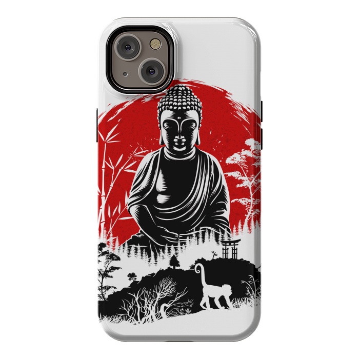 iPhone 14 Plus StrongFit Buddha under the sun by Alberto