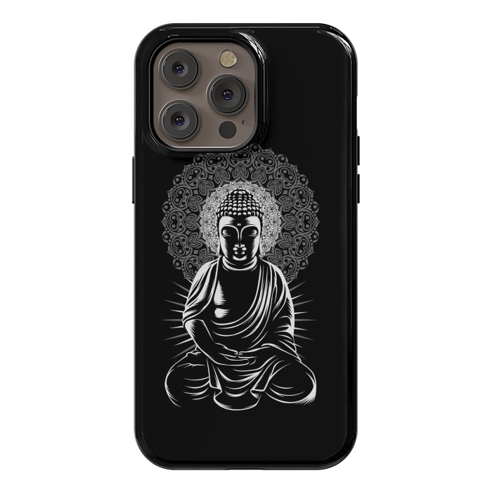 iPhone 14 Pro max StrongFit Buddha practicing yoga by Alberto