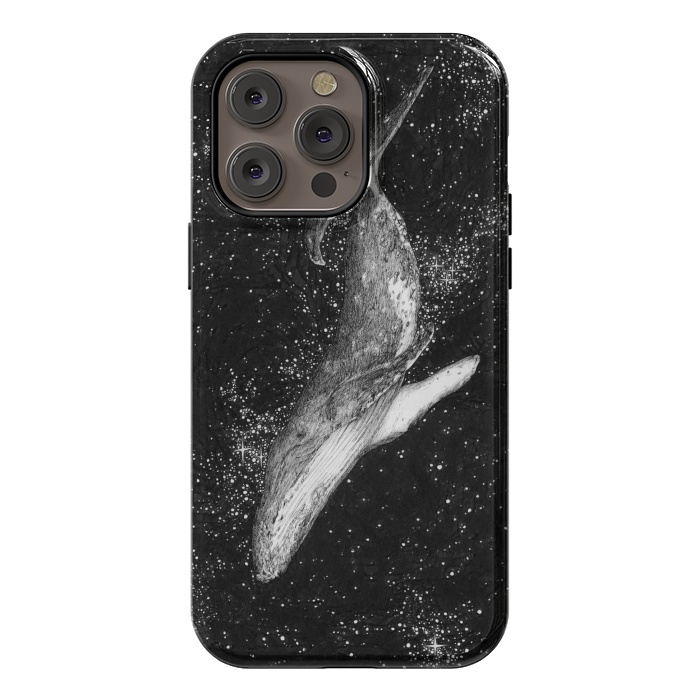 iPhone 14 Pro max StrongFit Magic Ocean Whale by ECMazur 