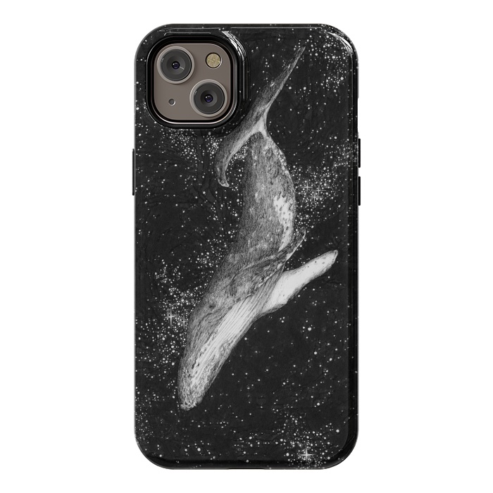 iPhone 14 Plus StrongFit Magic Ocean Whale by ECMazur 