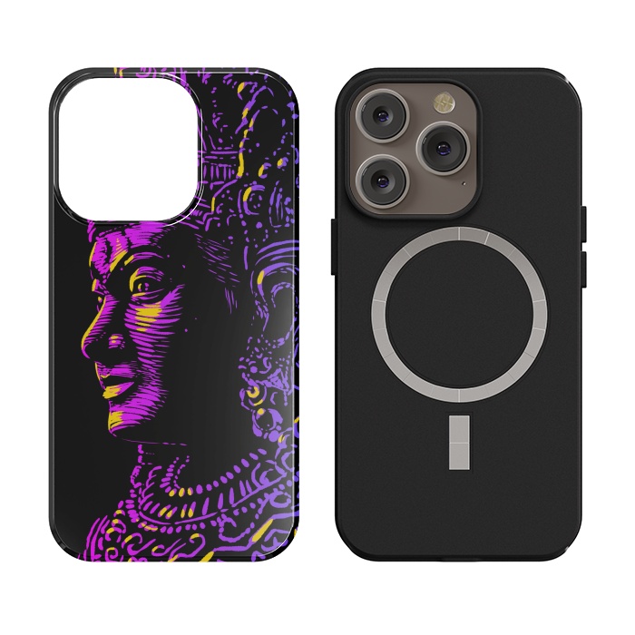 iPhone 14 Pro Cases Retro Hindu by Alberto | ArtsCase