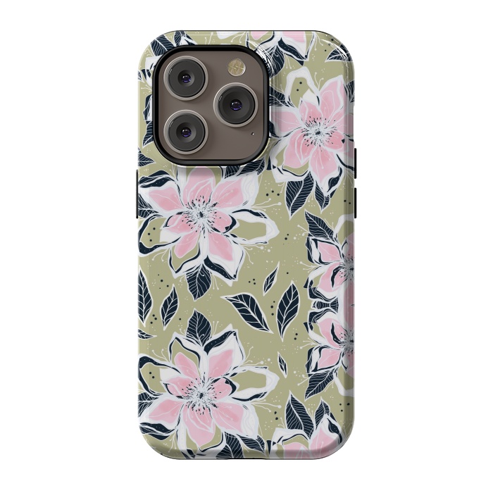 iPhone 14 Pro StrongFit Flowers always  by Rose Halsey