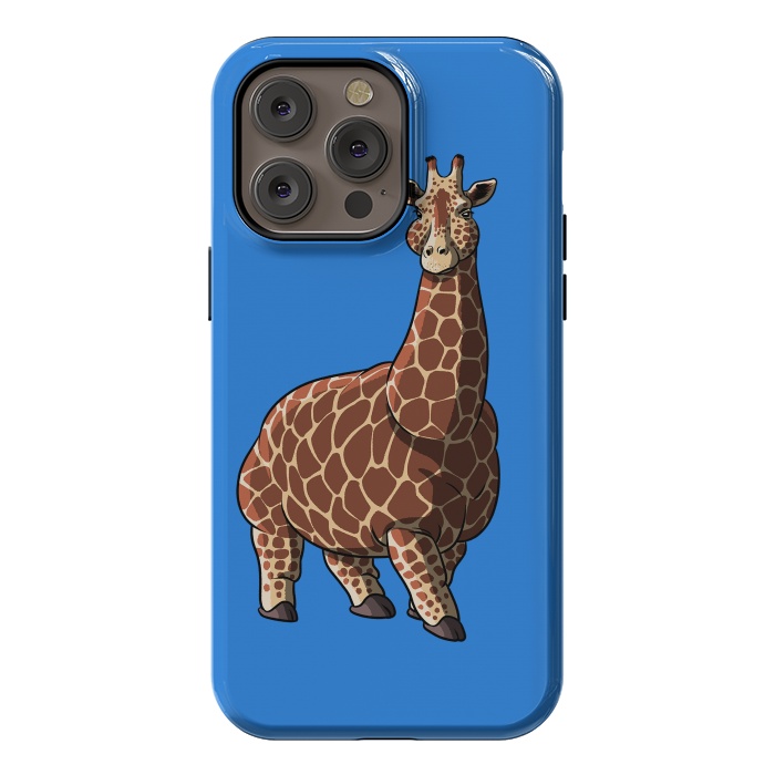 iPhone 14 Pro max StrongFit Fat giraffe by Alberto