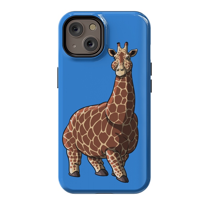 iPhone 14 StrongFit Fat giraffe by Alberto