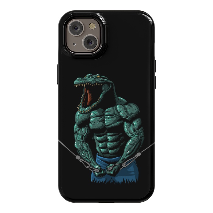 iPhone 14 Plus StrongFit crocodile training by Alberto