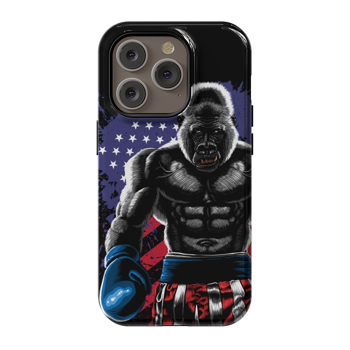 iPhone 14 Pro StrongFit Gorilla boxing by Alberto