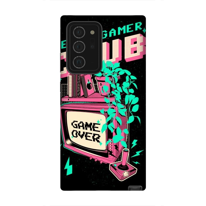 Galaxy Note 20 Ultra StrongFit Retro Gamer Club  by Ilustrata