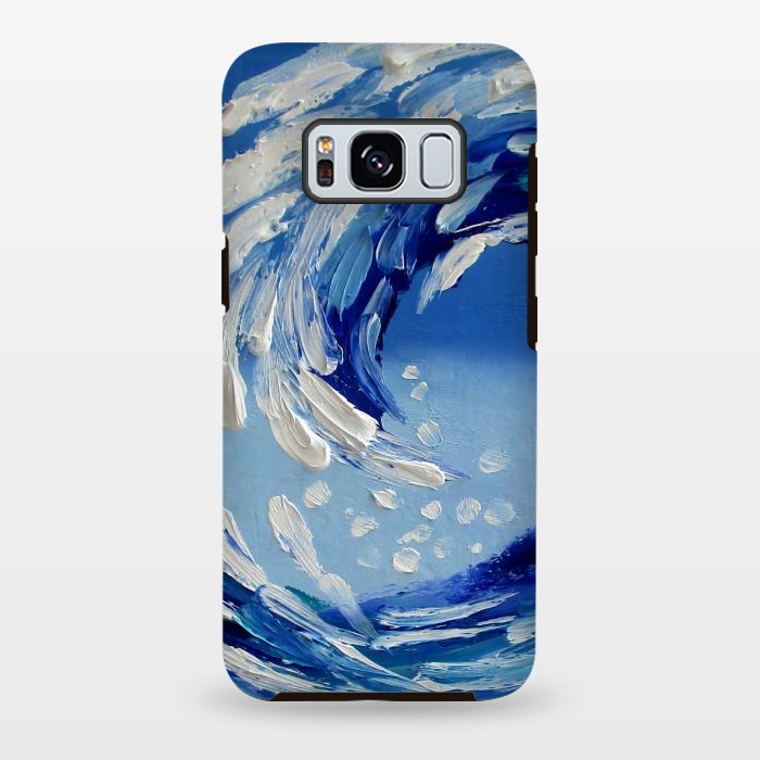 Galaxy S8 plus StrongFit Seascape painting oil textural  by ArtKingdom7