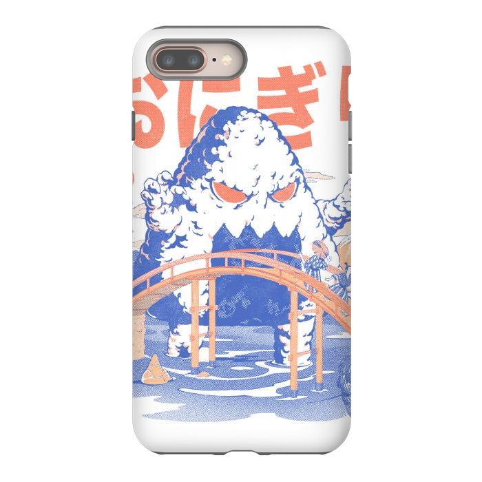 iPhone 7 plus StrongFit The Great Onigiri  by Ilustrata
