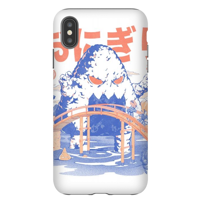 iPhone Xs Max StrongFit The Great Onigiri  by Ilustrata
