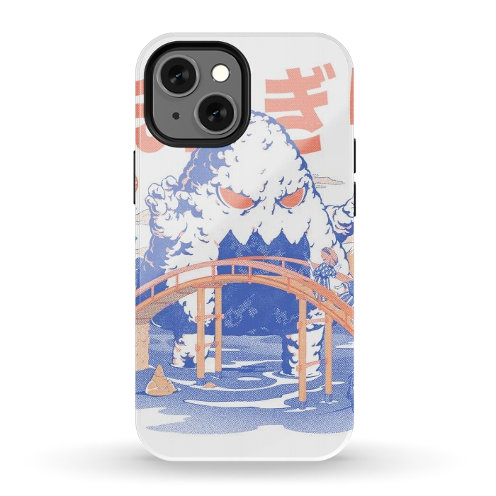 iPhone 12 mini StrongFit The Great Onigiri  by Ilustrata