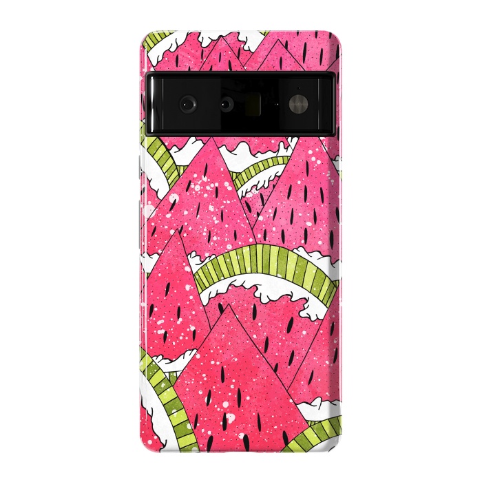 Pixel 6 Pro StrongFit Watermelon Mountains by Steve Wade (Swade)