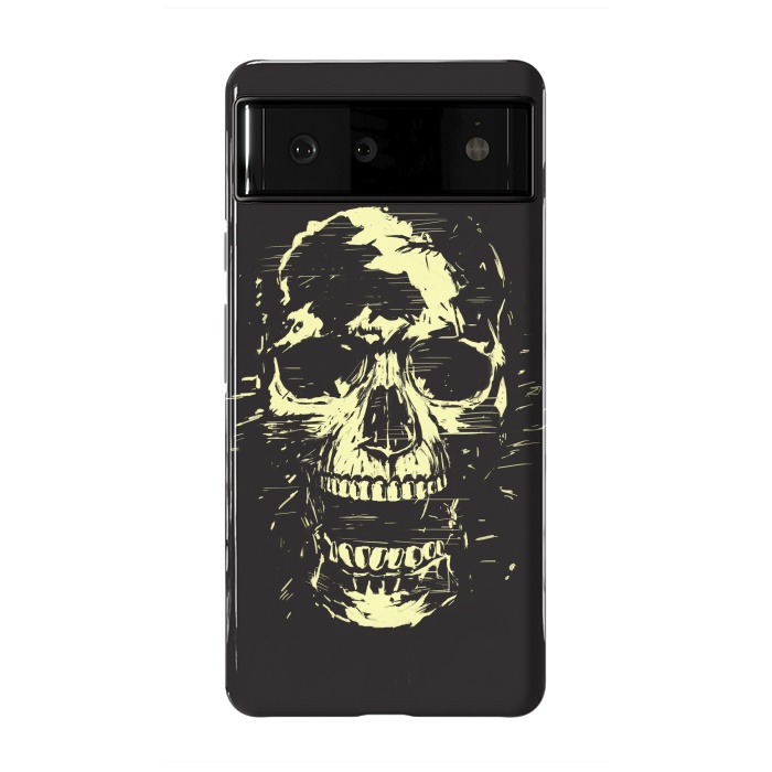 Pixel 6 StrongFit Scream (gold) by Balazs Solti