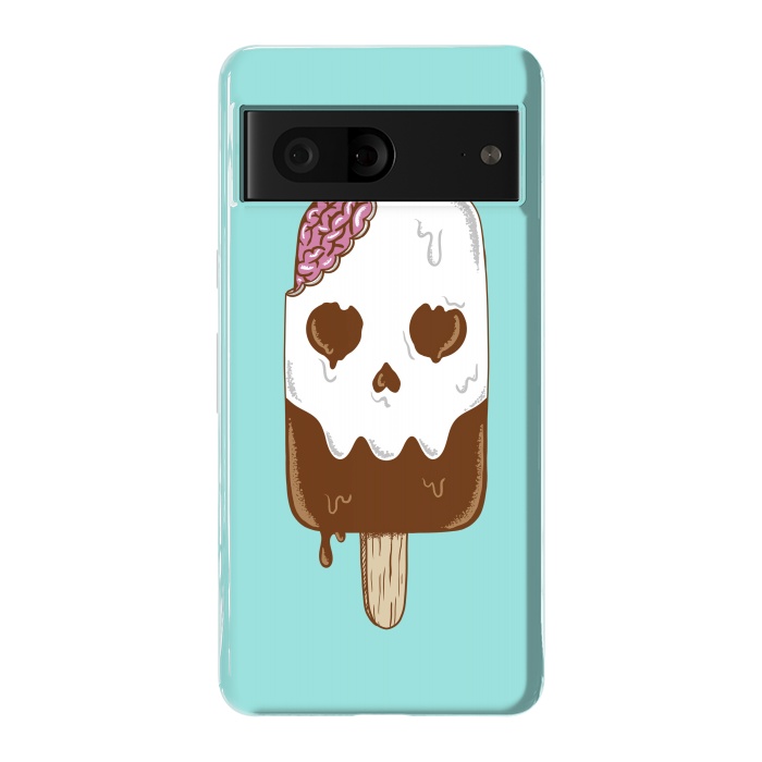 Pixel 7 StrongFit Skull Ice Cream by Coffee Man