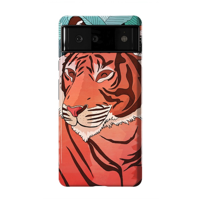 Pixel 6 StrongFit Tiger in the jungle  by Steve Wade (Swade)