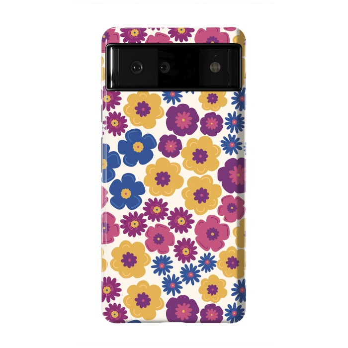 Pixel 6 StrongFit Pop Floral by TracyLucy Designs