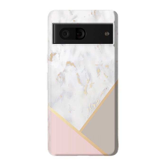 Pixel 7 StrongFit Marble Geometry 0011 by ArtsCase