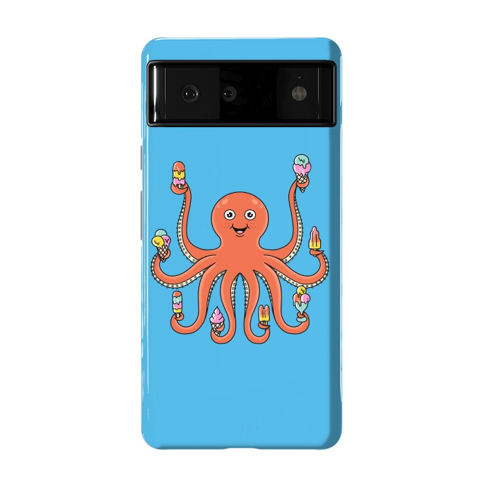 Pixel 6 StrongFit Octopus Ice Creams by Coffee Man
