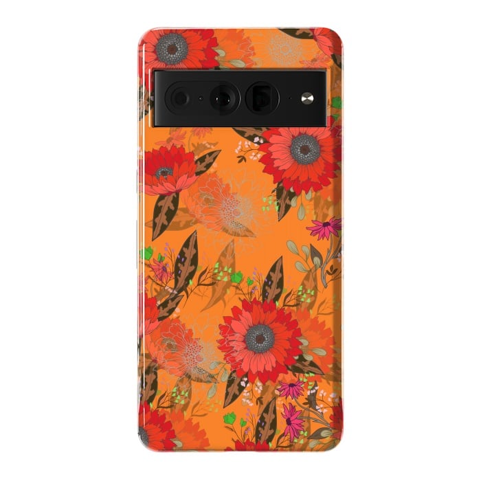 Pixel 7 Pro StrongFit Sunflowers for October by ArtsCase