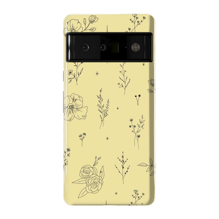 Pixel 6 Pro StrongFit Flowers & Wildflowers by Anis Illustration